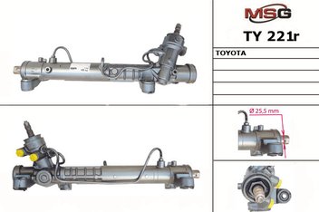msg-ty221r Рулевая рейка восстановленная MSG TY 221R